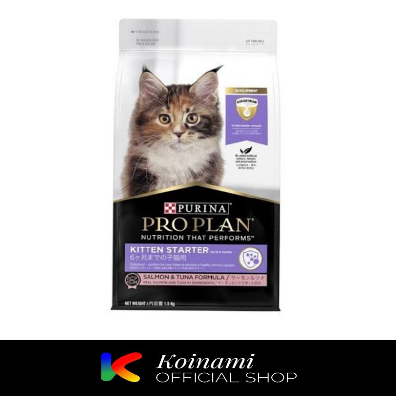 PROPLAN KITTEN STARTER 1,5 kg / makanan kucing / cat food / dray food / pet / pakan hewan