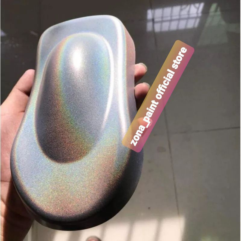 cat hologram rainbou pelangi