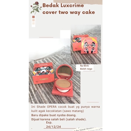 PRELOVED TWO WAY CAKE LUXCRIME (OPERA)