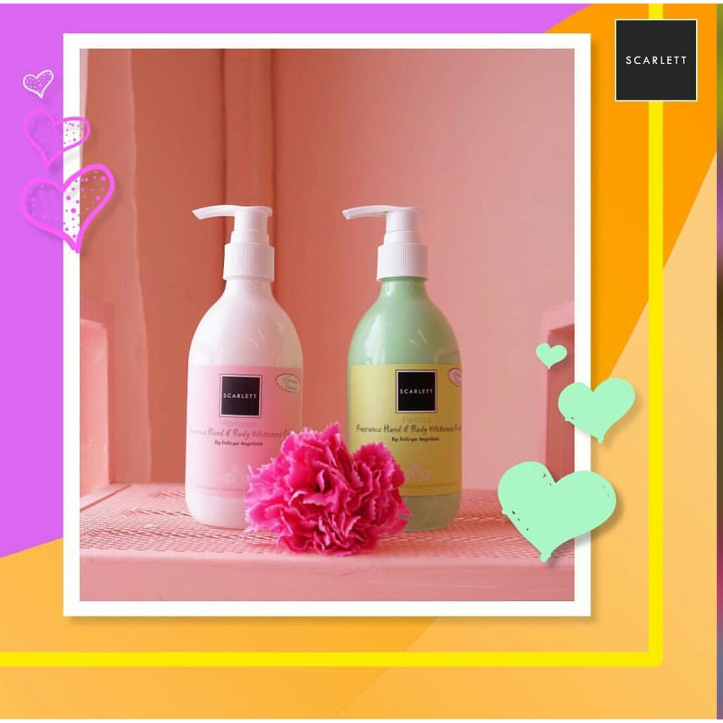 PAKET SCARLETT WHITENING BODY LOTION