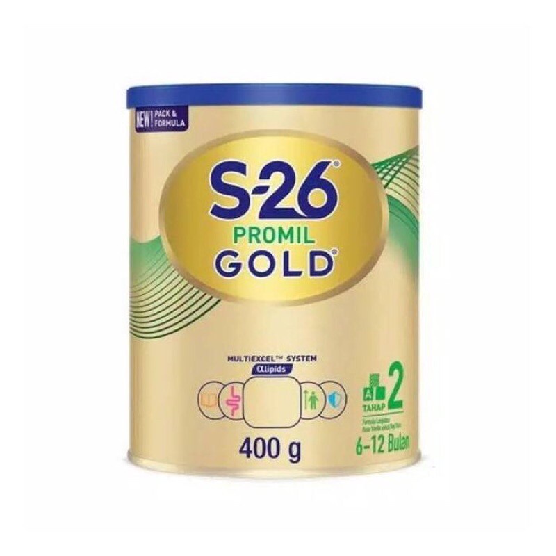 S26 Promil Tahap 2 Gold 400g