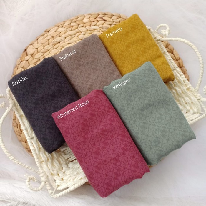 Promo  Hijab Wanita Plain Scarf Voal Diario x Nagita Slavina  Hanya di shopee