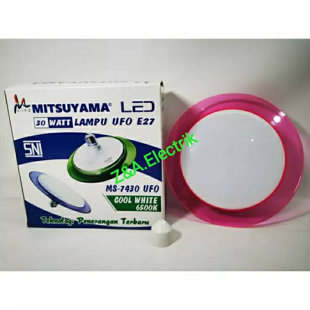 Lampu LED UFO E27 30Watt MS-7430 UFO MITSUYAMA