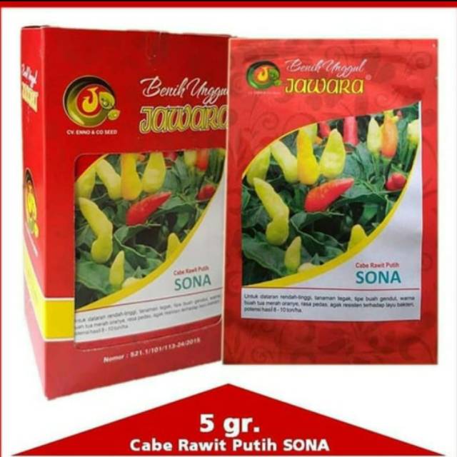 Cabe rawit madura sona 5 gr