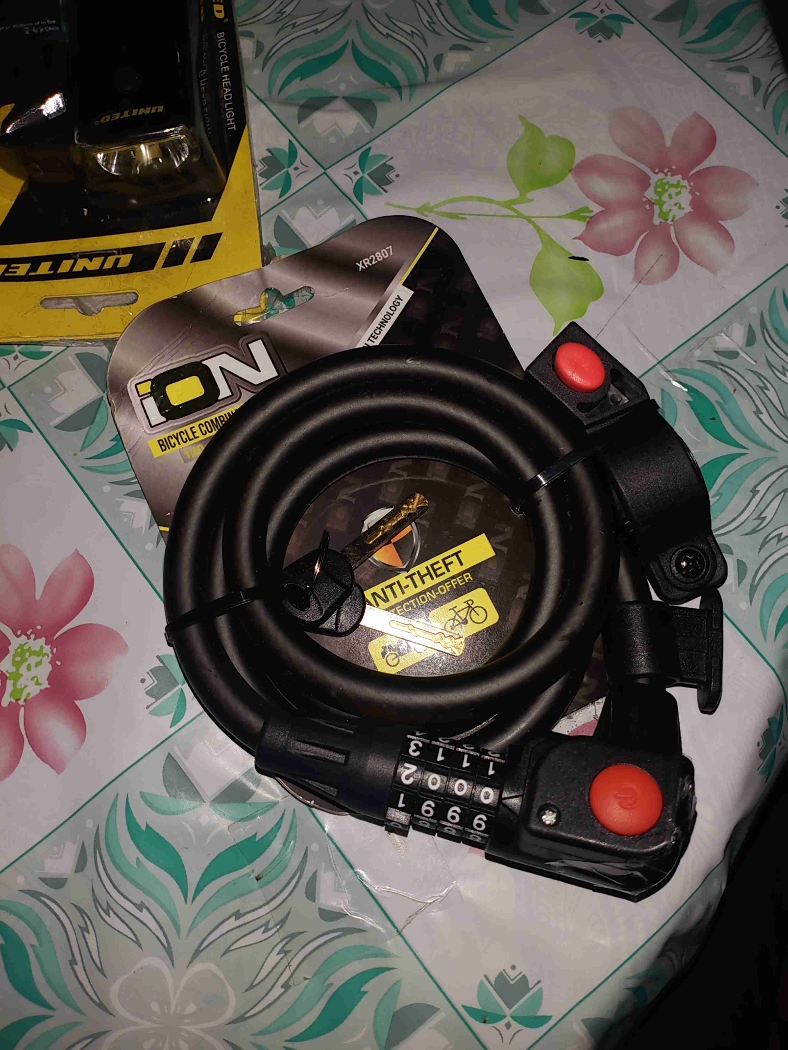 Kunci Spiral With Kode Ion Xr 2807 Ion Japan Technology