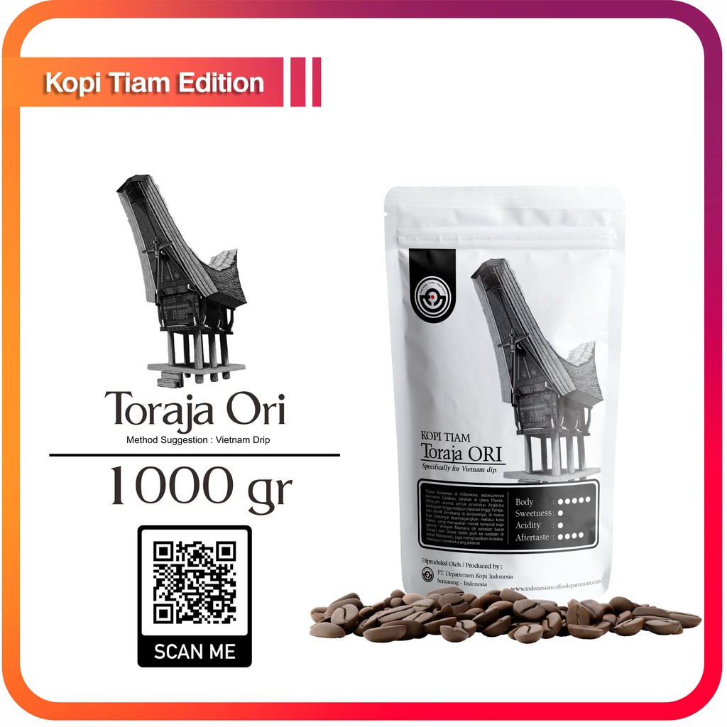

KOPI TIAM- KOPI VIETNAM DRIP-1000g