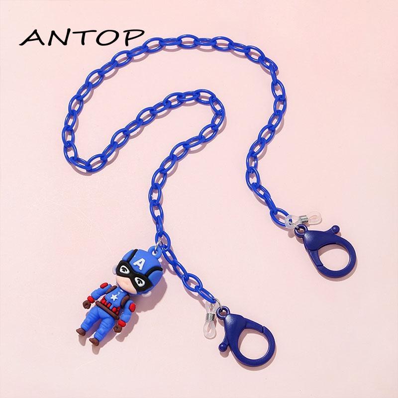 1 Pcs Mask Chain Kalung Neck Strap Hijab Rantai Kacamata Kartun Untuk Anak ANTOP