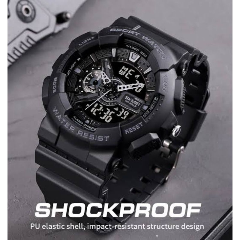 JAM TANGAN PRIA MERK SKMEI 1688 ORIGINAL