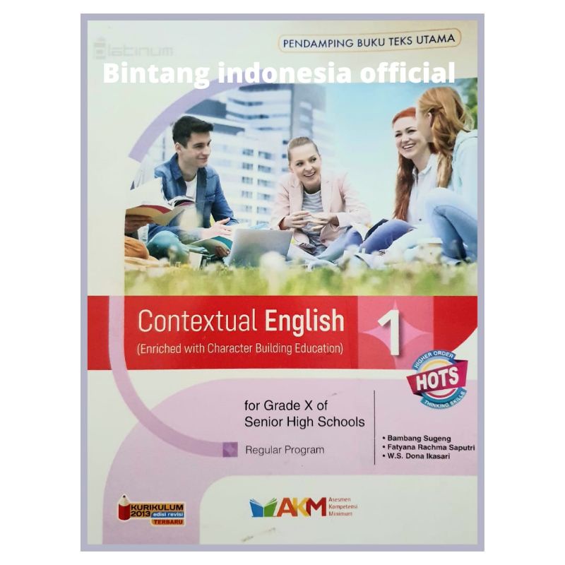 Platinum - Buku Pelajaran Contextual English Kelas 10,11,12 SMA  Kurikulum 2013 Revisi