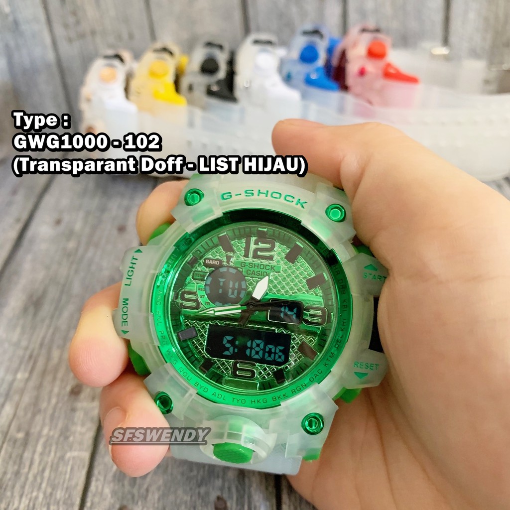 BARANG TERLARIS !!! Jam GWG1000 Mudmaster full black / Hitam digital TERMURAH!!!