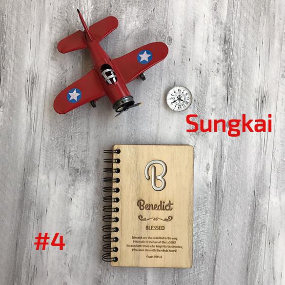

Office & Stationery | Buku Tulis | Notebook Kayu Initial A6+ L Personalized Wooden Notes A6+ L Buku Kayu | Best Seller