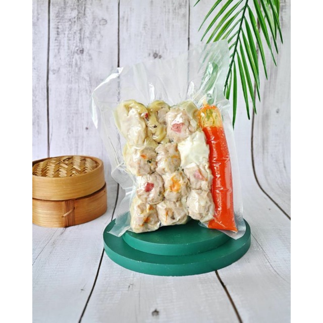 

Dimsum Ayam Kemasan Vakum isi 6 pcs - 20 pcs