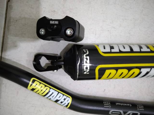 Stang protaper carmichael evo tipe low plus busa palang  klx nmax beat vixion tiger corpio dll