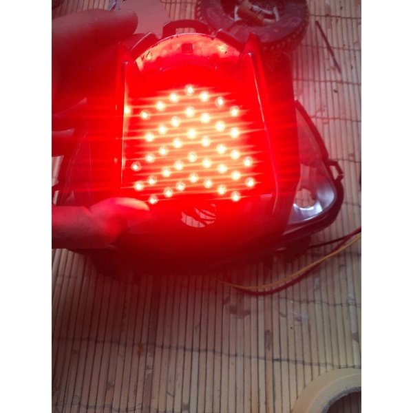 stoplamp running MIo m3/mio s &amp; beat carbu 8 mode otomatis.rem kedip