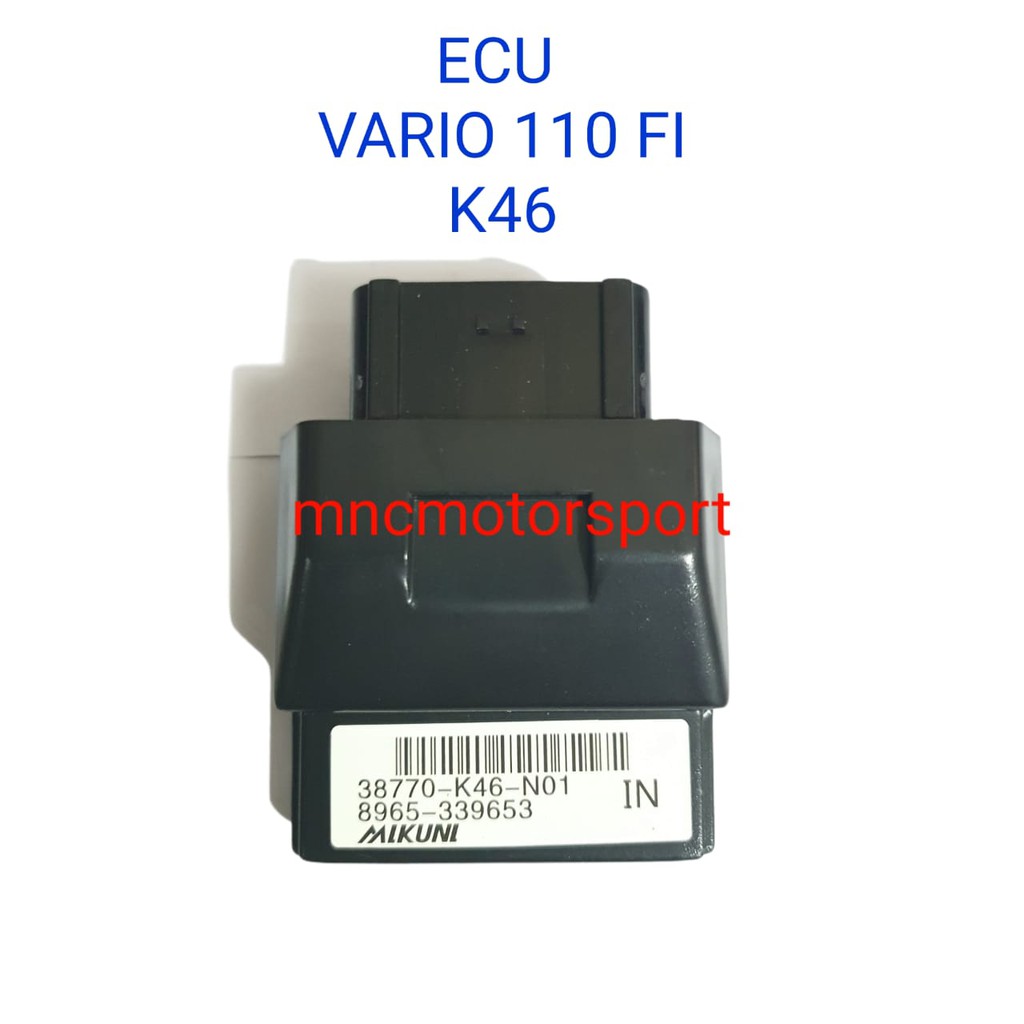 ECU VARIO 110 FI KODE 38770 K46 N01
