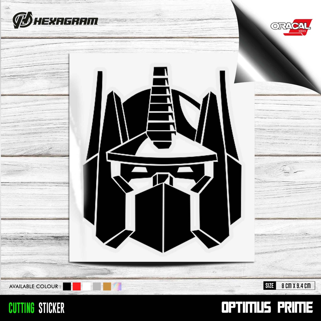 Cutting Sticker Optimus Prime Transformers | Stiker Cutting Optimus Prime | Transformers