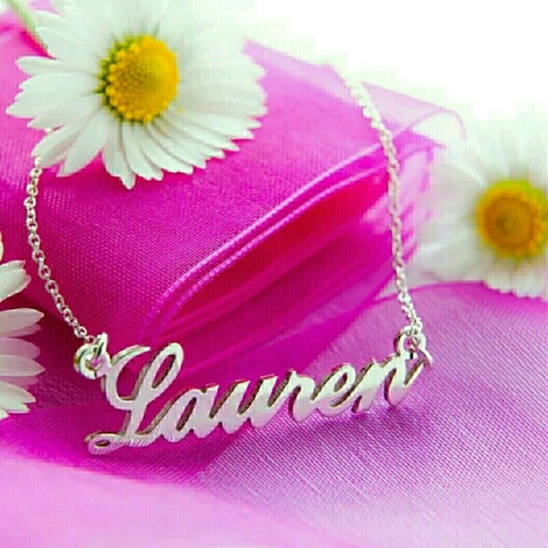kalung nama / kalung titanium Asli / anti karat selamanya / kalung nama sendiri / kalung nama custom