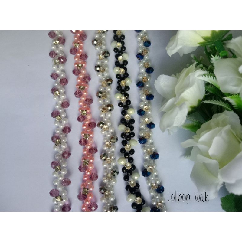 konektor masker Cristal/ konektor masker mewah