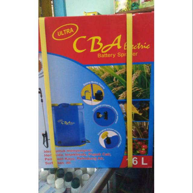Sprayer elektrik CBA Ultra 16 liter battery sprayer