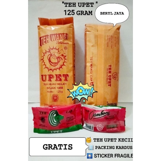 

Teh Upet 125 gram Oleh Oleh Khas Cirebon