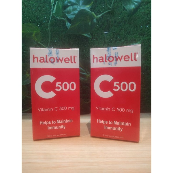 HALOWELL C500 / VITAMIN C 500MG