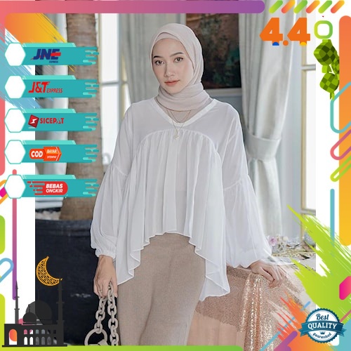 Baju Blouse Outer Dealova Terbaru Murah Kekikinian