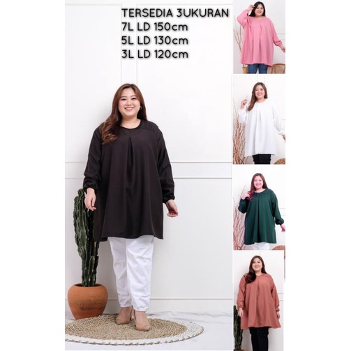 Ld 145cm blouse jumbo lipat