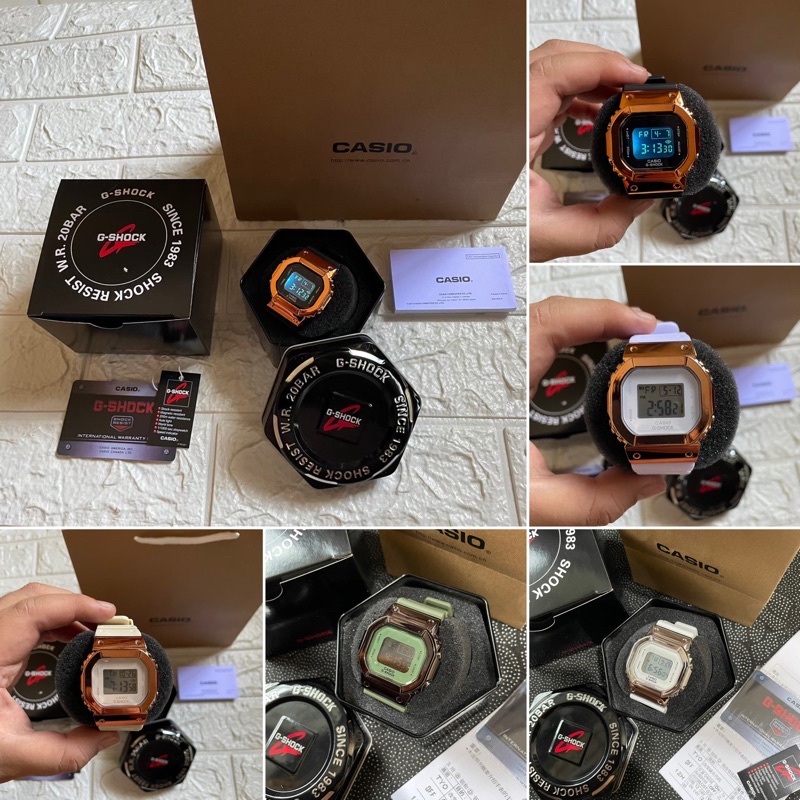 JAM TANGAN G SHOCK DIGITAL GM5600 FULLSET