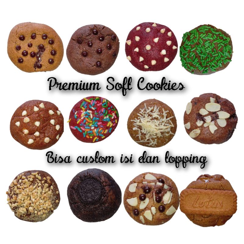 

sweet.east - Premium Soft Cookies / Cookies lumer, snack, camilan