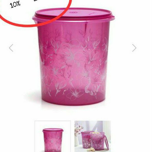 giant canister flower 8,4L cantik 1pc
