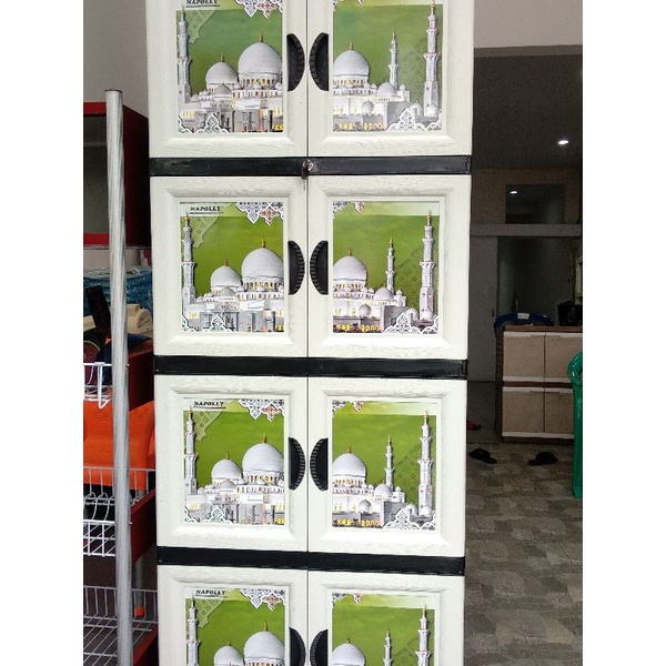 lemari plastik napolly susun 4