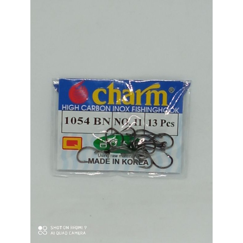 Kail Pancing Charm No.11 (1054 BN) Untuk Ikan Mas