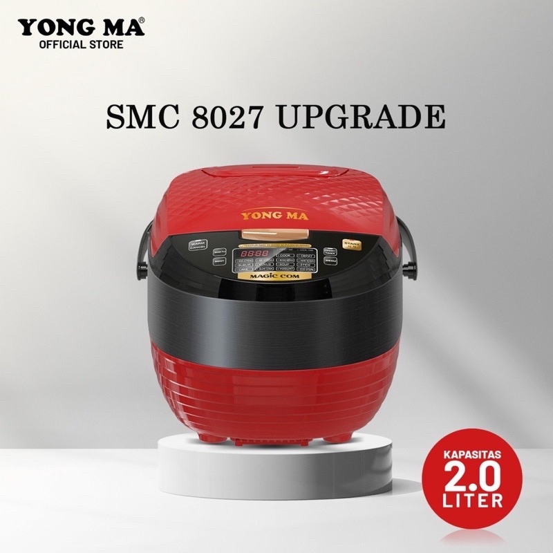 MAGIC COM / RICE COOKER YONG MA / YONGMA SMC / YMC 8027 / 802 [2 LITER] (GARANSI RESMI)