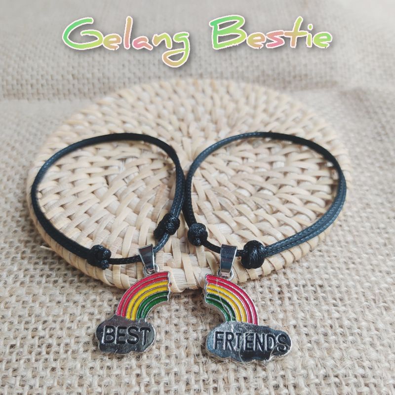 Gelang Bestie Couple Best Friend Isi 2 Pcs