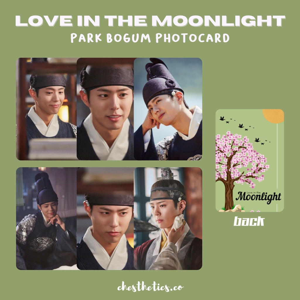 Love In The Moonlight KDrama Korea Korean Drama Photocard Aktor Park Bogum