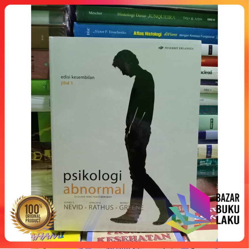 Buku Original Psikologi Abnormal Jilid 1 Edisi 9 - Jeffrey S. Nevid