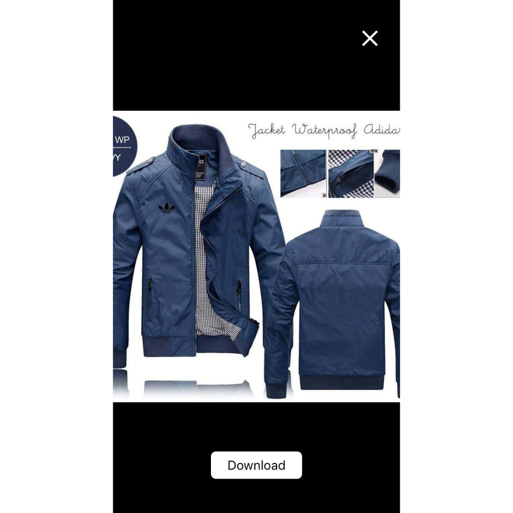 Jaket Mayer Adidas Pria waterproof anthem distro casual motor premium PROMO SPECIAL