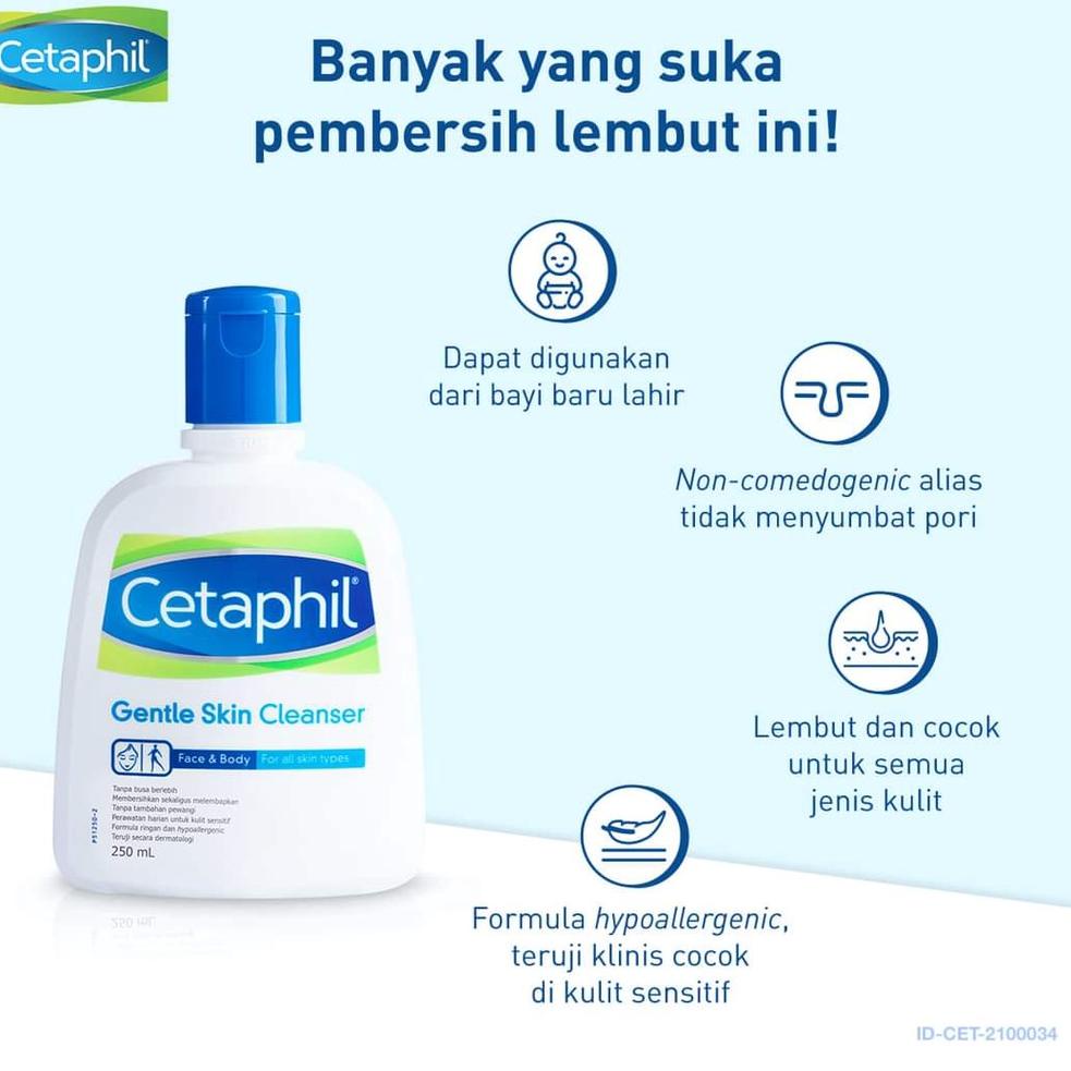 Diskon NK839 Cetaphil Gentle Skin Cleanser 59ml 125ml 250ml 500ml / 59 ml 125 ml 250 ml 500 ml sabun