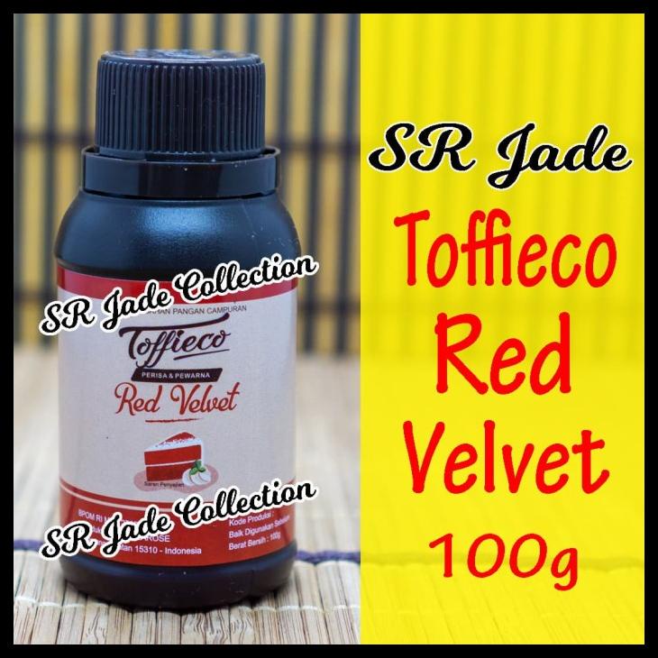 

[READY STOCK] TOFFIECO RED VELVET PASTA 100 GR TOFIECO RED VELVET TOFICO MERAH 100G