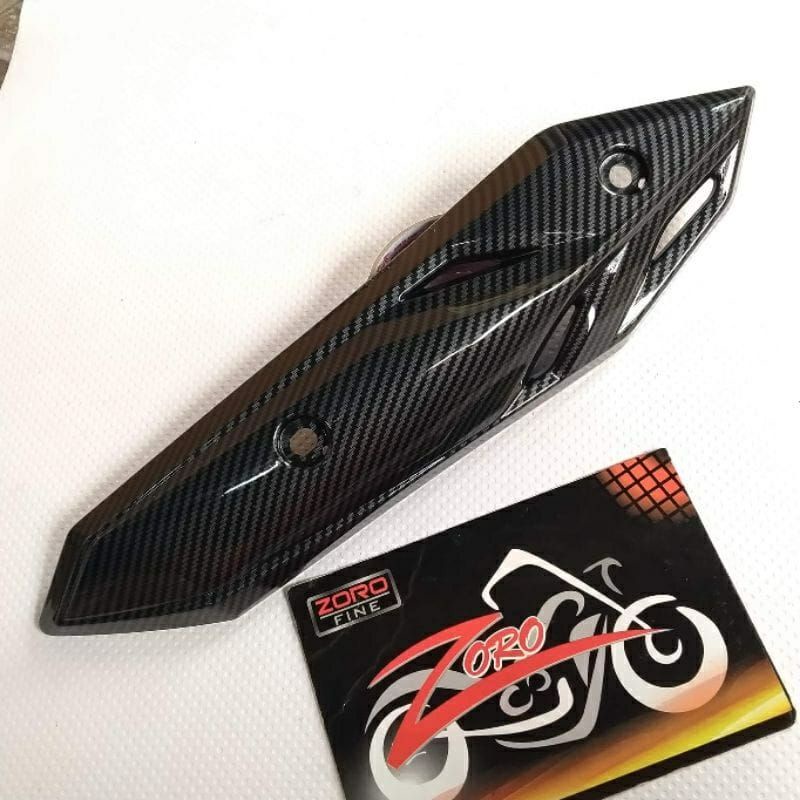 Cover tutup knalpot carbon karbon beat new deluxe 2020 2021 beat street