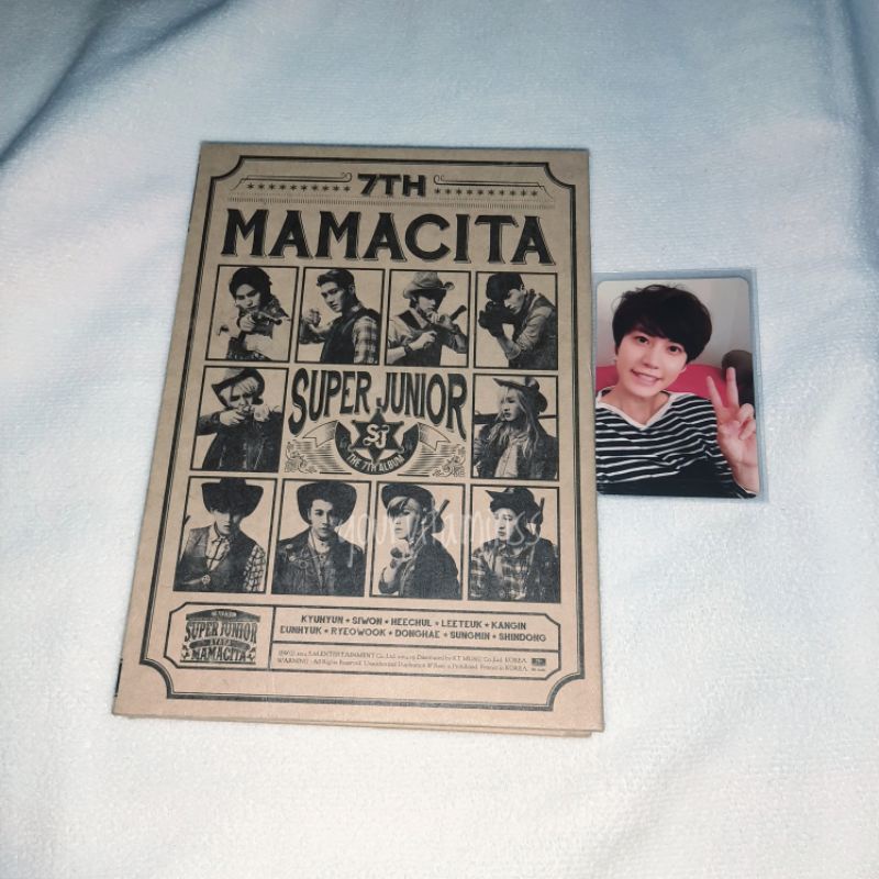 Super Junior Mamacita Ver B + Kyuhyun Photocard