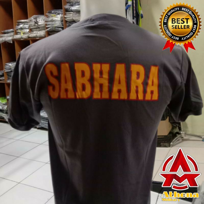 Kaos oblong Sabhara abu abu |Kaos dalaman sabhara lengan pendek|Kaos polisi