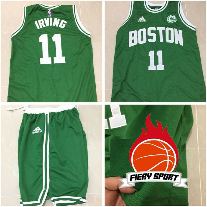 Sale Jersey Basket Nba Boston Celtic Kyrie Irving Green