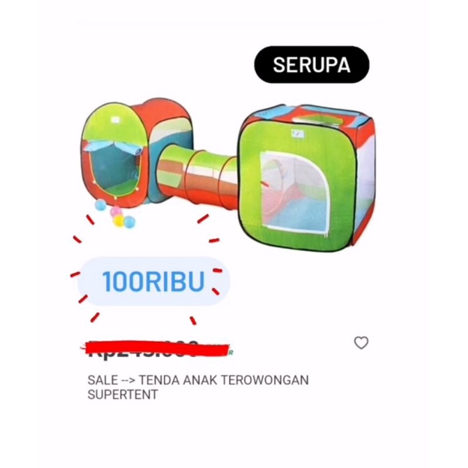 terowongan anak preloved