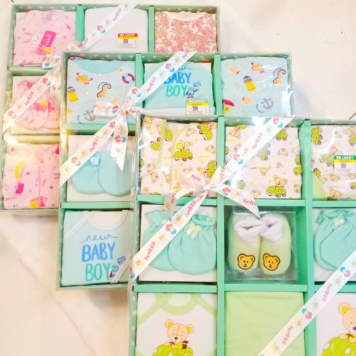 KADO SET BAJU BAYI BABY LUCKY SUPER-GIFT SET BABY LUCKY SUPER-BABY SET BABY LUCKY SUPER-KADO NEWBORN