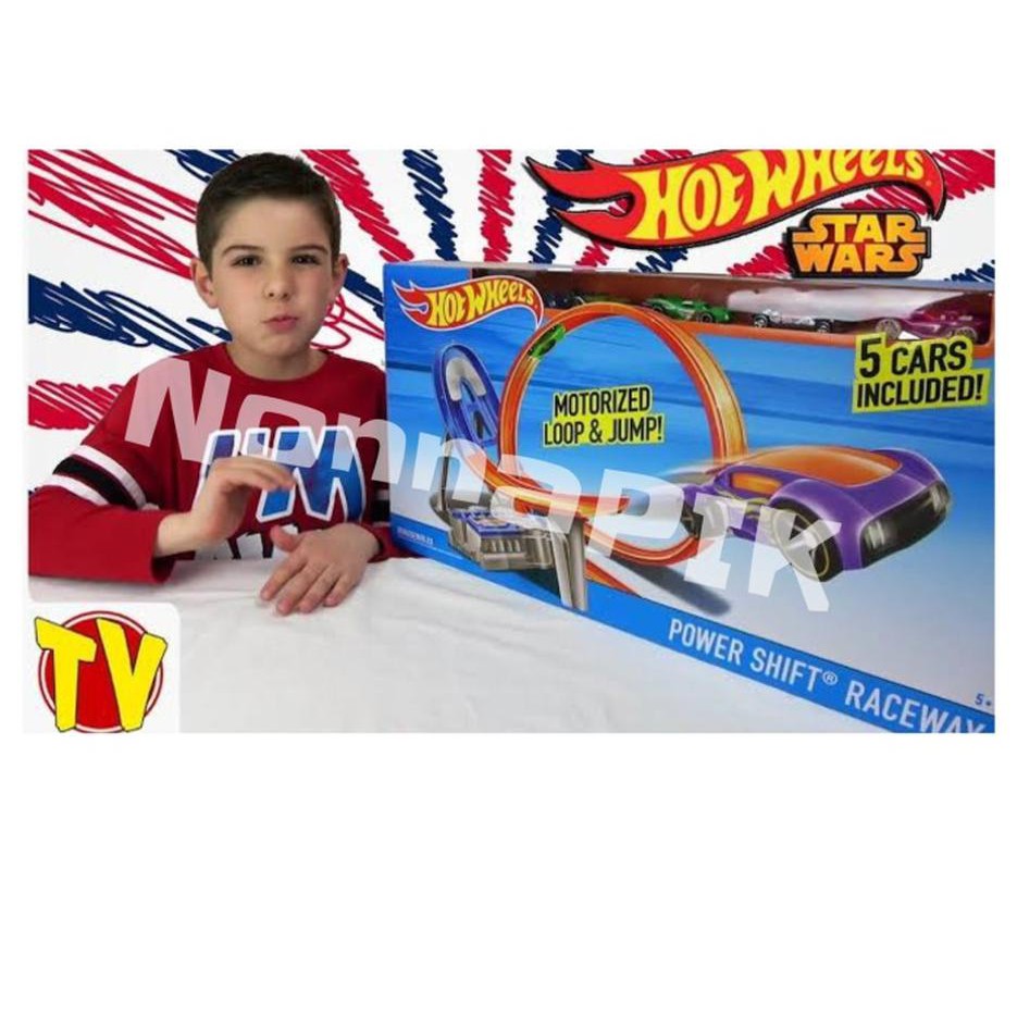 hot wheels power shift raceway track