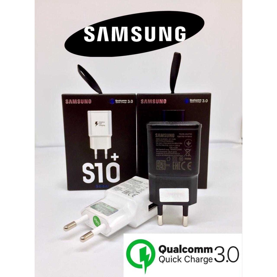 TRAVEL ADAPTOR SAMSUNG S10+ BATOK CHARGER SAMSUNG S10 PLUS FAST CHARGING