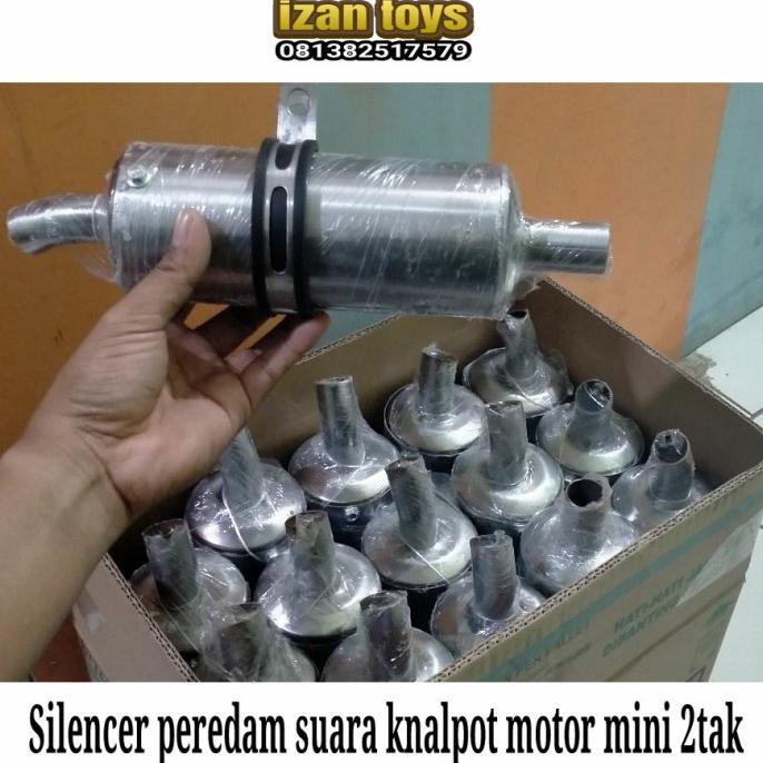 Peredam Suara Knalpot/Silencer Knalpot Motor Mini 2Tak 49Cc