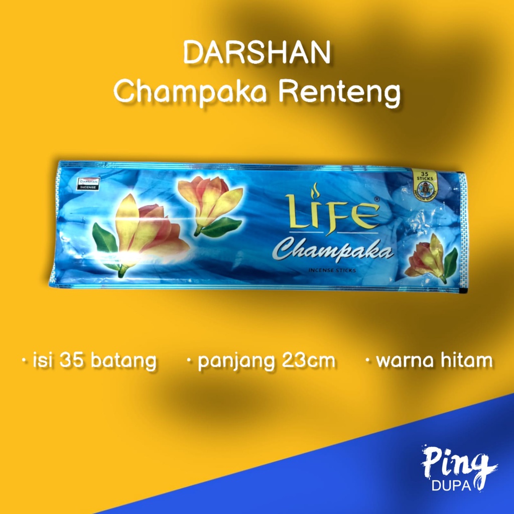 Dupa Hio Champaka Renteng isi 35 batang by Darshan Life India