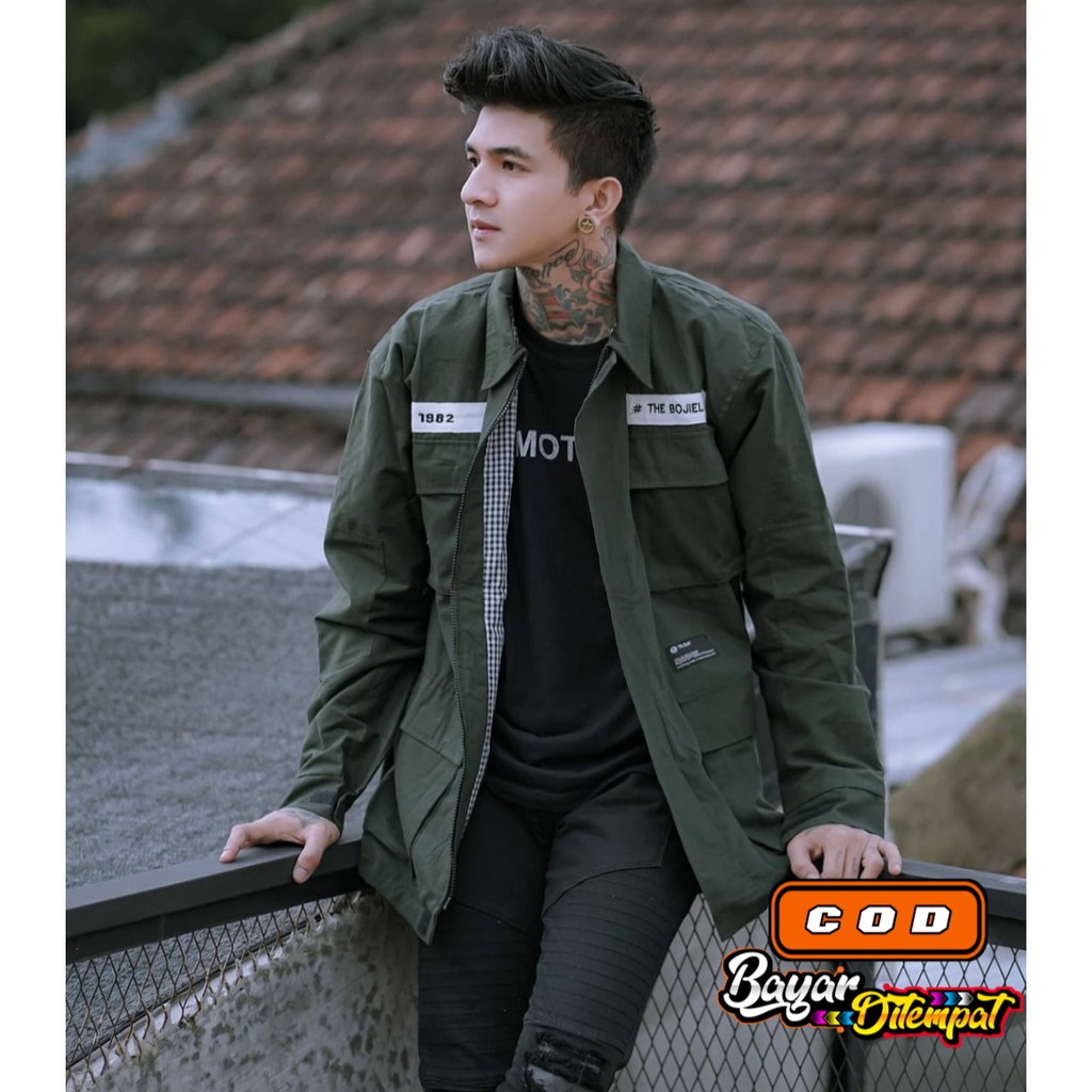 JAKET PRIA SEMI PARKA - JAKET PREMIUM